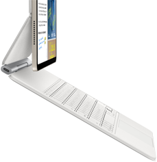 iPad Air fixé au Magic Keyboard